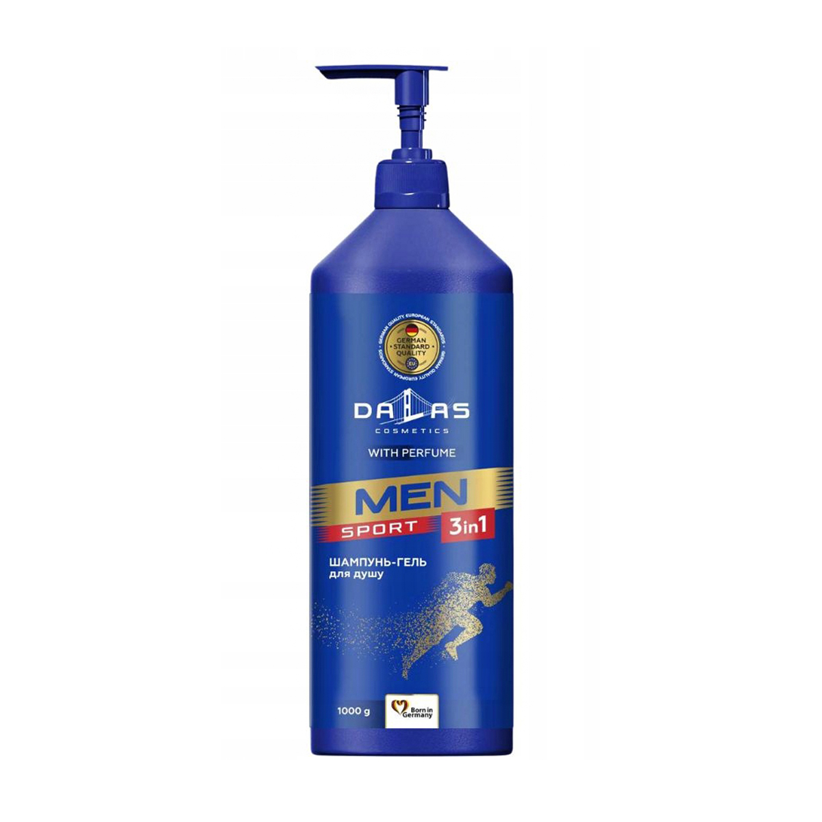 Чоловічий шампунь-гель для душу Dalas Men Sport 3 в 1, 1 кг